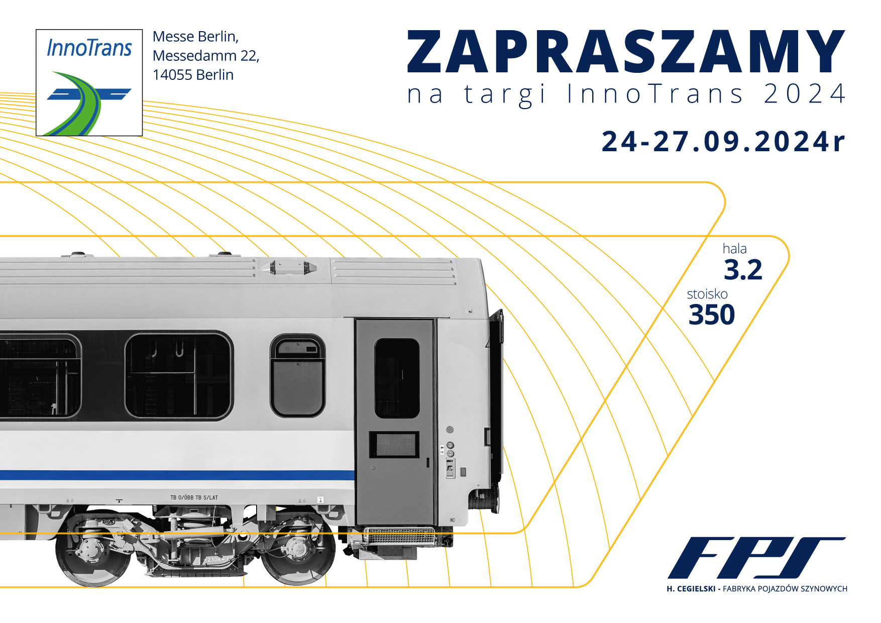 Zaproszenie na InnoTrans 2024